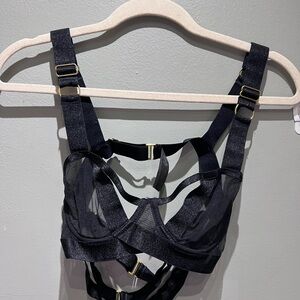 Black Strappy Women's Intimate